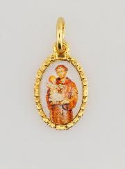 Medaglia Con Bordo 15 mm - Sant'Antonio