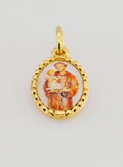 Medaglia Con Bordo 15 mm - Sant'Antonio