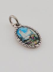 Medaglia Con Bordo 15 mm - Madonna di Fatima