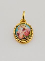 Medaglia Con Bordo 15 mm - San Giuseppe