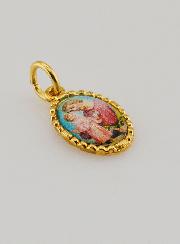 Medaglia Con Bordo 15 mm - San Giuseppe