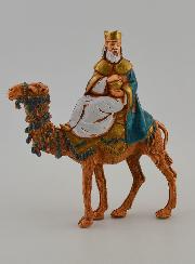 Statuine Santons Re Magi su Cammello - 6cm