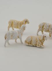 Statuine Santons Gregge di Pecore - 3cm