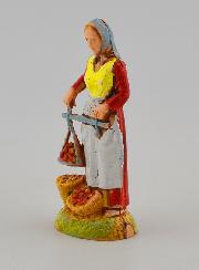 Statuina Santon Fruttivendola - 6cm