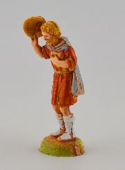 Statuina Santon Pastore con Cappello - 6cm