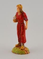 Statuina Santon Donna con Cesto- 6cm