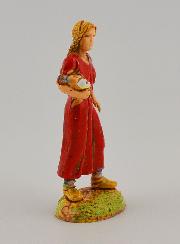Statuina Santon Donna con Cesto- 6cm