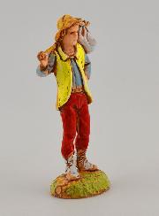 Statuina Santon Pastore con Fagotto - 6cm