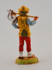 Statuina Santon Pastore con Fagotto - 6cm
