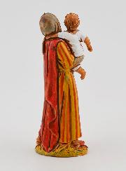 Santon Donna con Bambino in Braccio - 6cm