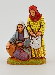 Santon Donne con Anfora e Biancheria - 6cm