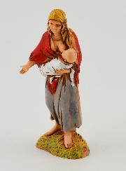 Statuina Santon Donna che Allatta - 6cm