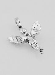Ciondolo Angelo Custode in Argento - 23mm
