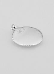 Medaglia Angelo Custode e Colomba in Argento - 12 mm