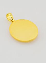 Medaglia della Vergine Maria con Bordo Brillante - 18 mm