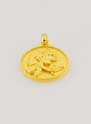 Medaglia di Battesimo Angelo Custode - 12 mm