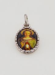 Medaglia Con Bordo 15 mm - Santa Maria Maddalena
