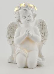 Angelo Luminoso in Preghiera - 16cm