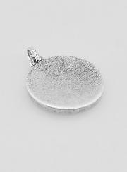 Medaglia Spirito Santo Placcata in Argento 925 - 18mm