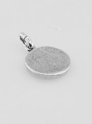 Medaglia San Michele Placcata in Argento 925 - 12mm