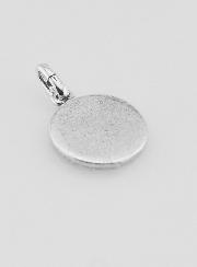 Medaglia Santa Rita Placcata in Argento 925 - 12mm