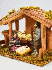 Presepe di Natale Natività Scena 3 Statuine - 15cm