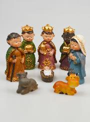 Presepe di Natale 8 Statuine - 8cm