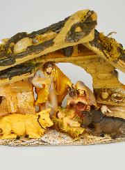 Presepe di Natale Scena Natività 5 Statuine - 30cm