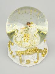 Presepe di Natale Sfera in Vetro 10cm - Natività