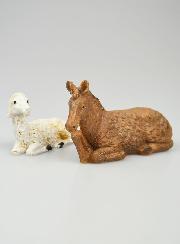 Statuine Santon - Cavallo e Pecora