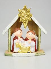 Presepe di Natale Natività in Gres - 15cm