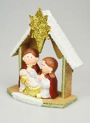 Presepe di Natale Natività in Gres - 15cm