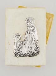 Custodia per Rosario in Madreperla e Argento