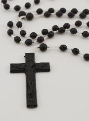 Rosario Nero Plastica