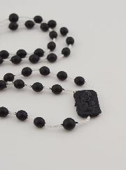 Rosario Nero Plastica