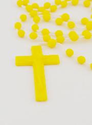 Rosario Plastica Giallo
