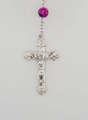 Rosario di Madreperla Strass Rosa