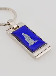 Portachiavi Azzurro di Lourdes