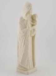 Statua Madonna col Manto - Colore avorio