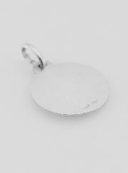 Medaglia Gesù Bambino di Praga in Argento Puro - 16mm