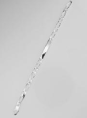 Braccialetto in Argento Massiccio 18cm - Maglia Figaro 5mm