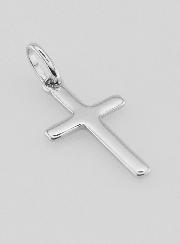 Ciondolo Croce Semplice in Argento 18mm