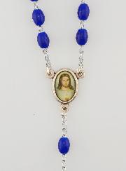 Rosario della Misericordia Divina - Blu