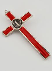 Croce di San Benedetto - Metallo Rosso