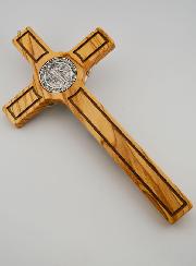 Croce di San Benedetto in Legno - 30cm