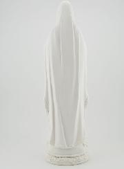 Statua Madonna di Lourdes col Rosario - 30 cm