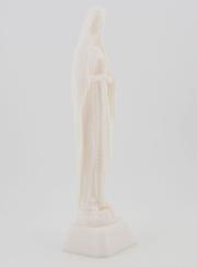Statua Madonna di Lourdes in alabastro - 16 cm