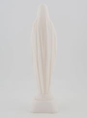 Statua Madonna di Lourdes in alabastro - 16 cm