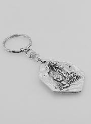 Portachiavi San Cristoforo - Santo Patrono dei Viaggiatori 4cm